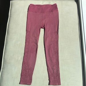 Maroon CALIA leggings, slightly worn!